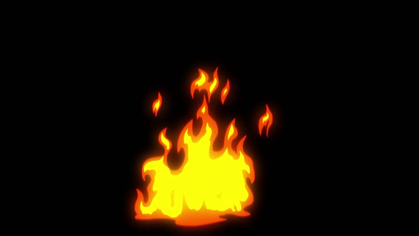 animated flames background
